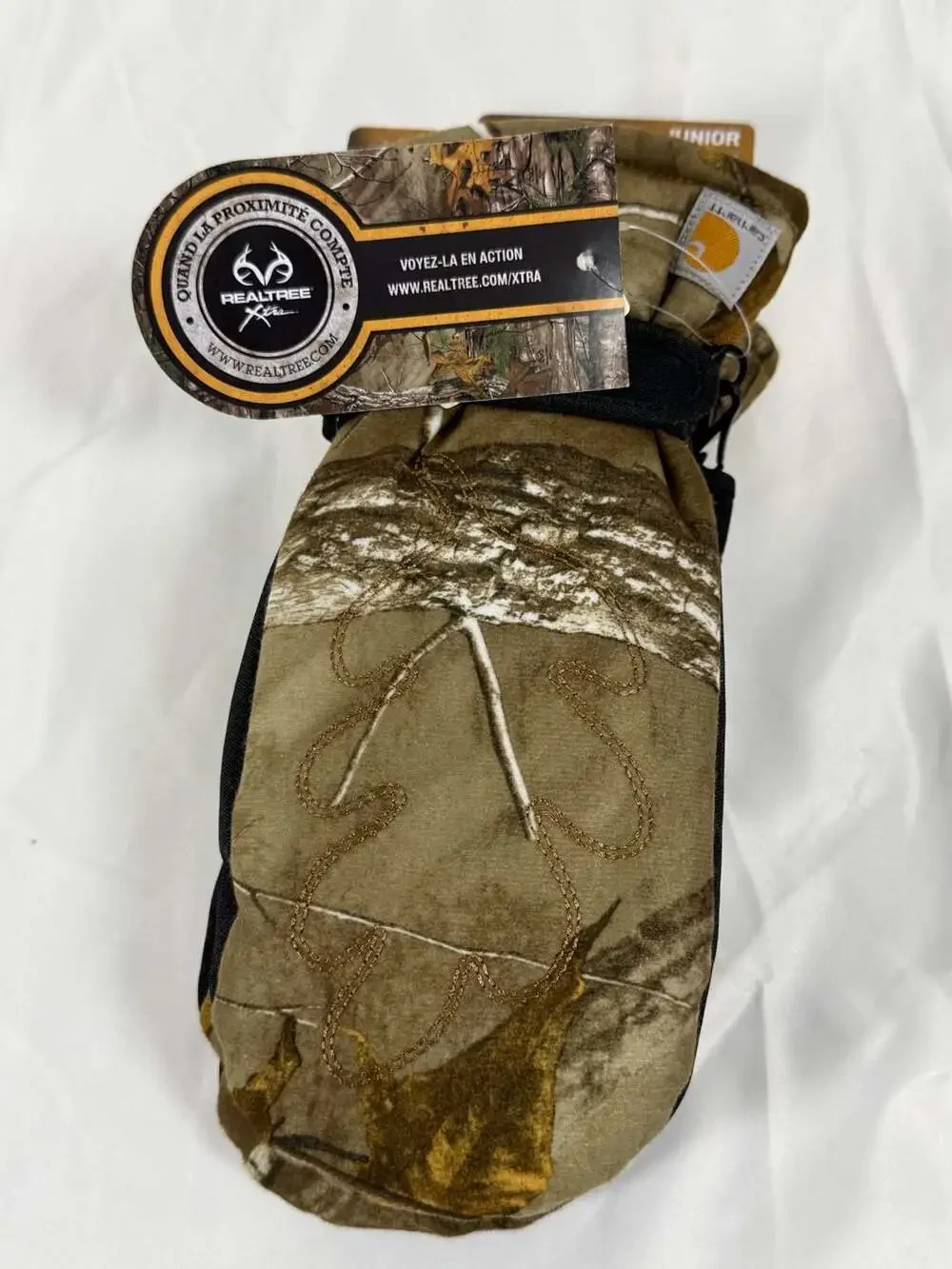 Carhartt Realtree Junior Camo Hunting Mittens XL